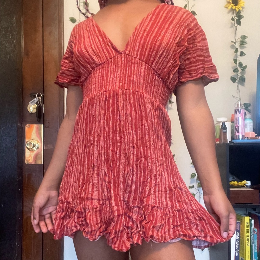 Stripped summer dress